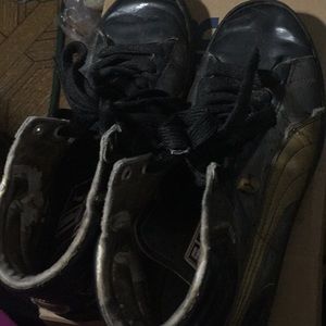 High top Puma shoes